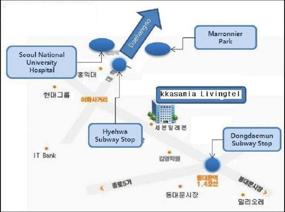 Hostel Ggaassamia Seoul Südkorea